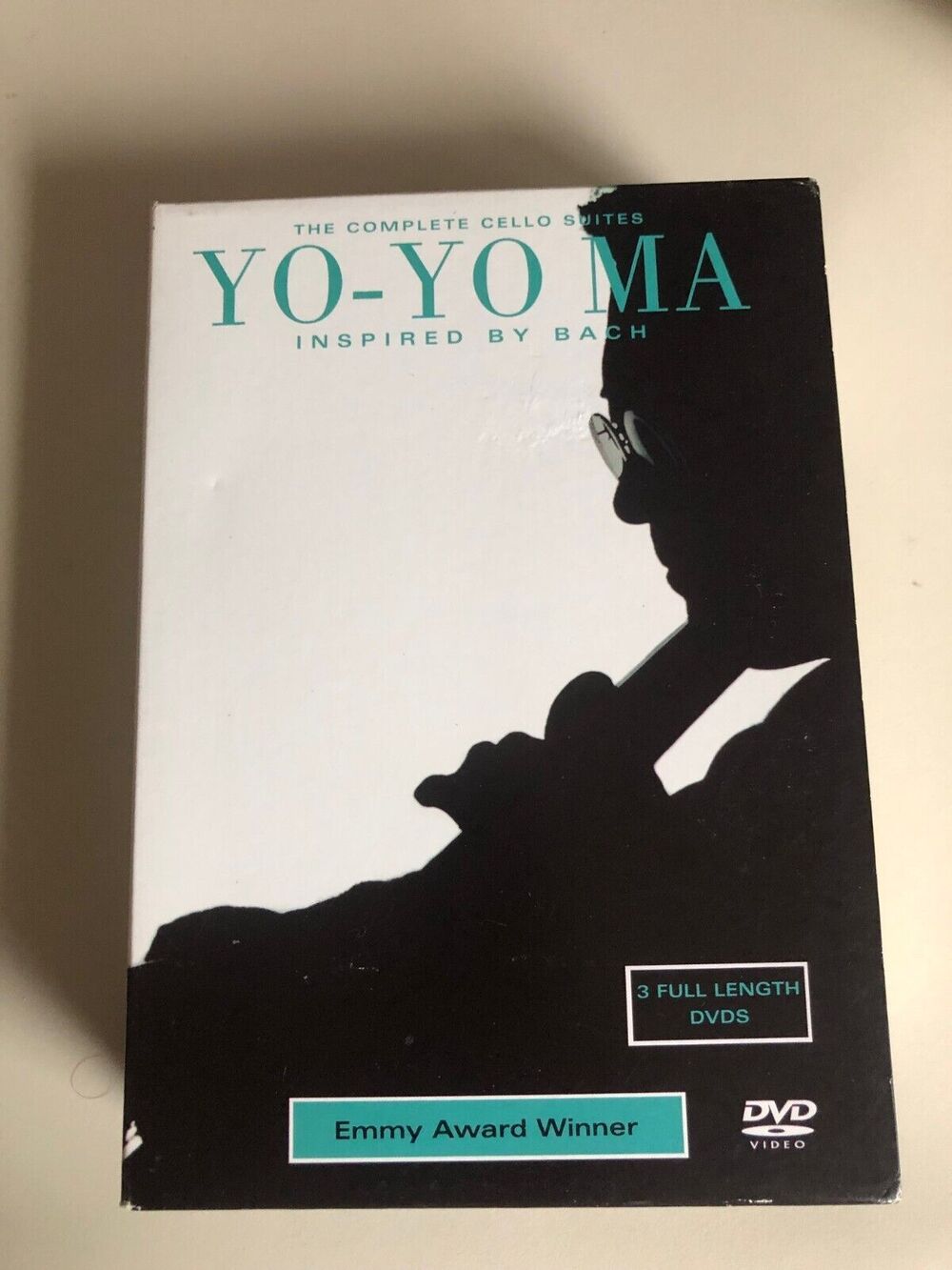 The Complete Cello Suites Yo-Yo MA 3 dvd set